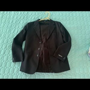 Young men’s suit, jacket and pants